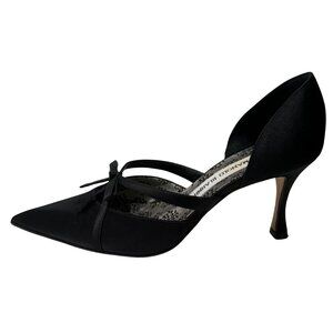 Manolo Blahnik black pumps size 6/36